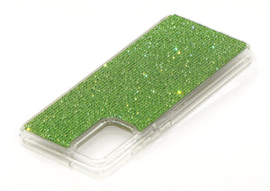 Cristales oscuros de aguamarina | Funda de TPU/PC para Galaxy S22