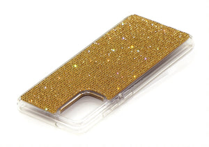 Cristales oscuros de aguamarina | Funda de TPU/PC para Galaxy S22