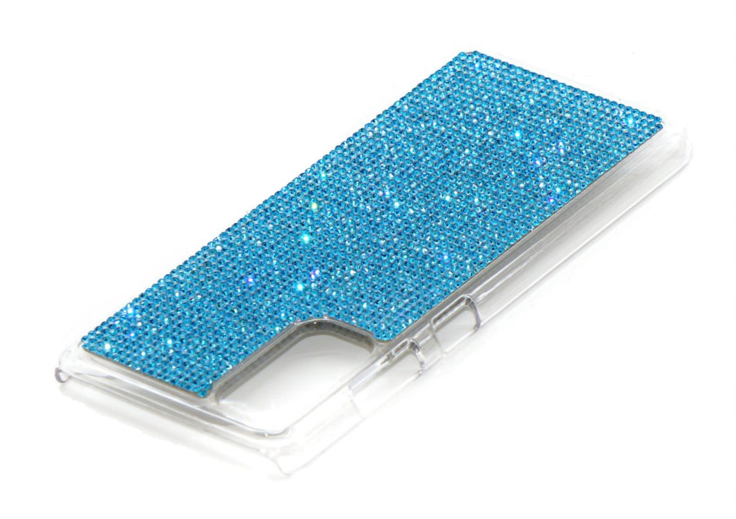 Cristales oscuros de aguamarina | Funda de TPU/PC para Galaxy S22