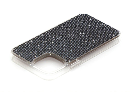 Jet Black Crystals | iPhone 15 TPU/PC Case