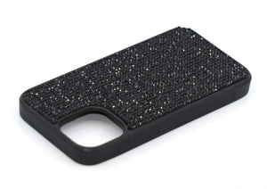 Jet Black Crystals | iPhone 15 Plus TPU/PC Case