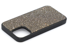 Load image into Gallery viewer, Black Diamond Crystals | iPhone 15 Pro TPU/PC Case
