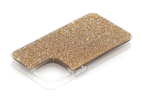 Cristales de topacio dorado | Funda de TPU/PC para iPhone 14 Pro Max